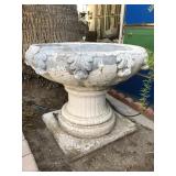 Ornate Outdoor Fountain Base Ornate Outdoor Fountain Base
