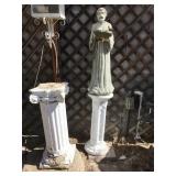 St Francis of Assisi Statue with Pedestal