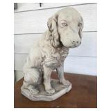 Golden Retriever Dog Statue