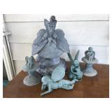 Collection of Garden Angel Statues Collection of Garden Angel Statues
