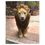 Large Ceramic Lion Statue