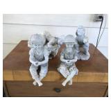 Group of Little Children Statues