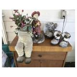 Pants, Fireman, & Shoe Statues Pants, Fireman, & Shoe Statues