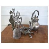 Silverplated Teapot & More