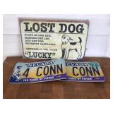 Metal Sign & Liscence Plates Metal Sign & Liscence Plates