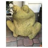 Frog Hose Holder with Hose Frog Hose Holder with Hose