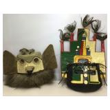 Two Artist Signed Kachina Masks