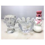 Signed Art Glass Pieces. Orrefors, Boda and more.