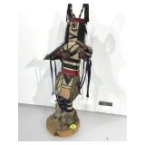 14.4in. Heno Clown Kachina. Artist Signed