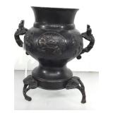 Asian Metal Tripod Censer