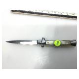 9in. Frank B. Italian Stiletto Switchblade