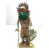 11in H Artist signed Kachina