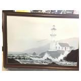 Large Oil on Canvas by George E. Lee. $2000