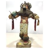 18in. Hoto Kachina. Artist Signed.