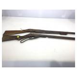 Red Ryder BB Gun and Pop Gun. As Found.