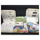 Large Stamp collection books plus