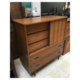 MCM Dresser w/sliding door, approx 3.5 ft long