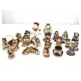 Collection of figurines.