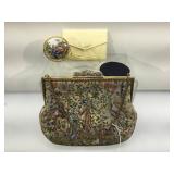 Antique Ed Robinson Clutch/bag with original hand