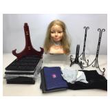 Display mannequin head and more