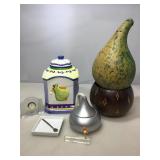 Cookie jar, dishes and more.