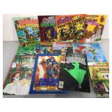 Assorted comics, coloring books and more. Scooby