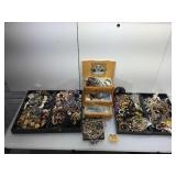 Assorted costume jewelry