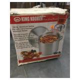 King Kooker aluminum boiling pot