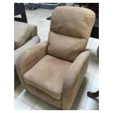 Brown recliner