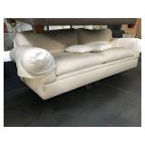 White cream couch, approx 6 ft long