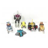 Collection of action figures.