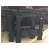 2 plastic Saw Horses