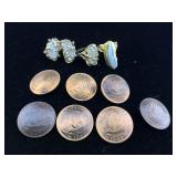 Abalone shell rings and more