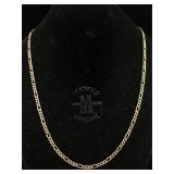 Sterling chain necklace. 24 in approx, 15.3 g