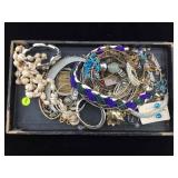 Lot of costume jewelry