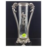Brighton flower vase. 8 in tall