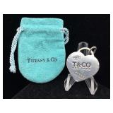 Tiffany & Co. sterling heart pendant