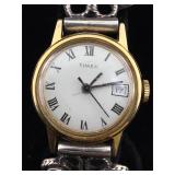 Timex sterling watch with stones. Not currently