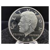 1993 Clinton inauguration coin