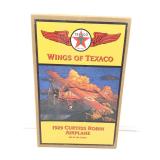 Wings of Texaco model airplane. 1929 Curtiss