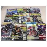 Collection of American Iron magazines.