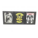Decor. Framed prints. Kurt Cobain, deftones,