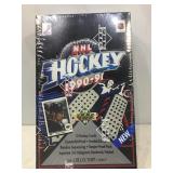 1990-91 upper deck hockey wax box