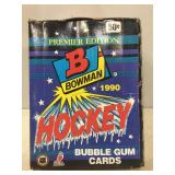 1990 bowman hockey wax box