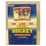 1990 score hockey box