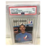 1989 fleer Psa 7 randy Johnson rc