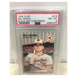 1989 fleer Psa 8 billy Ripken black box