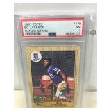 1987 Topps Psa 7 bo jackson