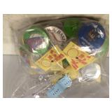 Bag of novelty sports buttons