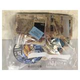 Bag of desert storm cards with desert storm patch